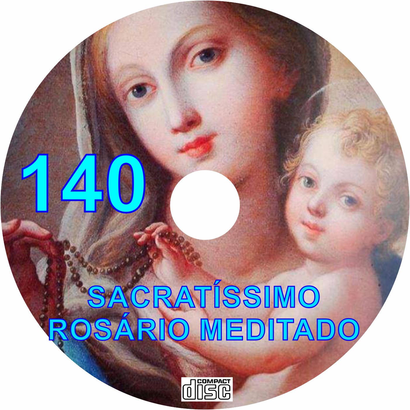 CD Rosário Meditado 140 CD Rosário Meditado 140